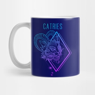 Aesthetic zodiac cattery: Aries Mug